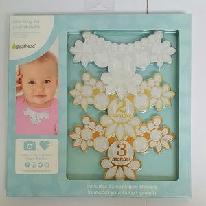 1st Year Necklace Stickers